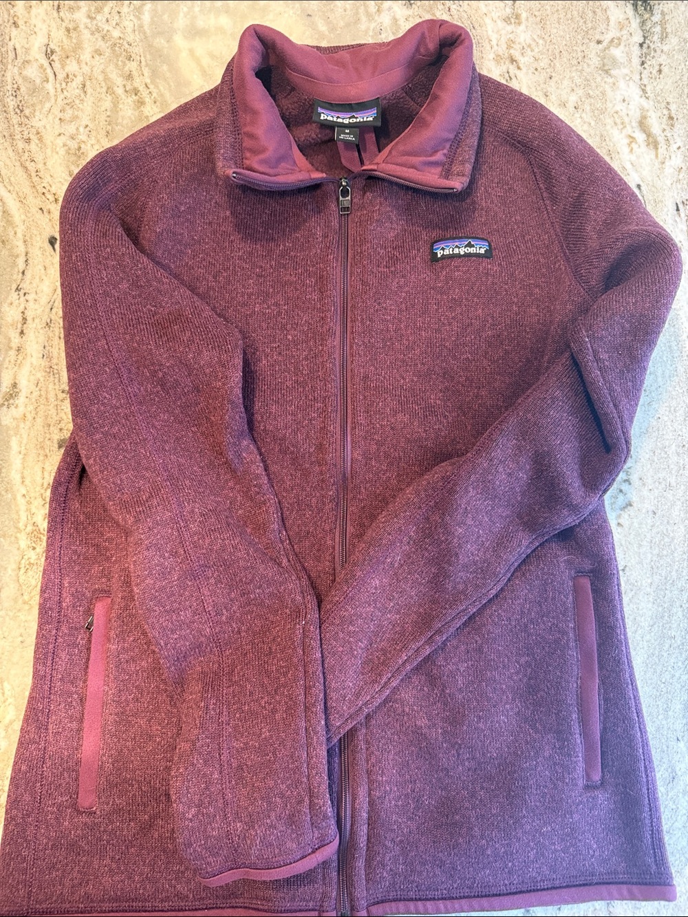 Patagonia Women's Plum Full-Zip Teddy Fleece Jacket